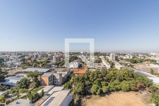 Área comum - Piscina-Vista de kitnet/studio à venda com 1 quarto, 37m² em Marechal Rondon, Canoas