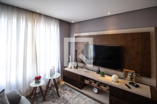 Sala de apartamento à venda com 2 quartos, 65m² em Jardim Santa Emília, São Paulo