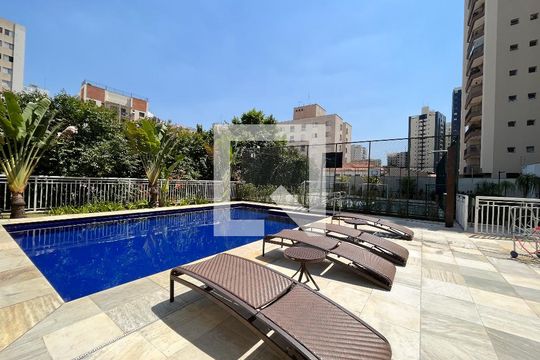 Área comum - Piscina de apartamento à venda com 2 quartos, 74m² em Vila Monte Alegre, São Paulo