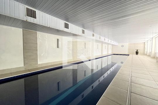 Área comum - Piscina Coberta de apartamento à venda com 2 quartos, 74m² em Vila Monte Alegre, São Paulo