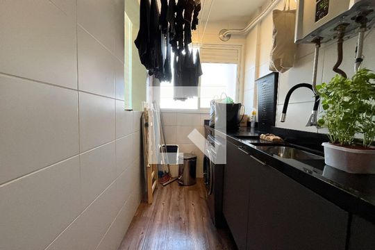 Área de Serviço de apartamento à venda com 2 quartos, 74m² em Vila Monte Alegre, São Paulo