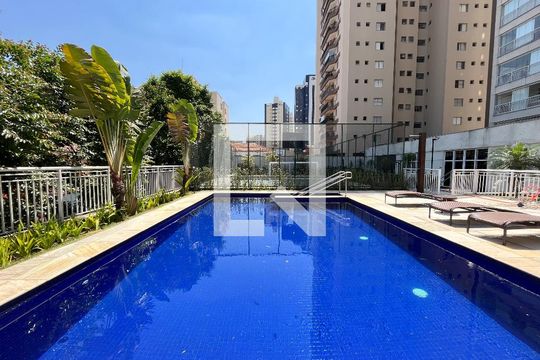 Área comum - Piscina de apartamento à venda com 2 quartos, 74m² em Vila Monte Alegre, São Paulo