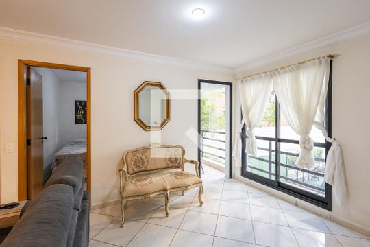 Sala de apartamento para alugar com 2 quartos, 63m² em Paraíso, São Paulo