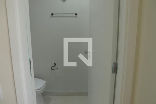 Banheiro da Suíte de apartamento à venda com 2 quartos, 70m² em Vila Clementino, São Paulo
