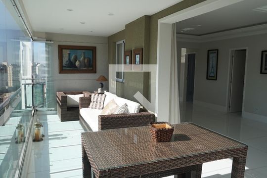 Varanda gourmet de apartamento à venda com 3 quartos, 120m² em Vila Andrade, São Paulo
