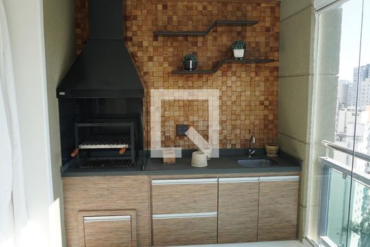 Varanda gourmet de apartamento à venda com 3 quartos, 120m² em Vila Andrade, São Paulo