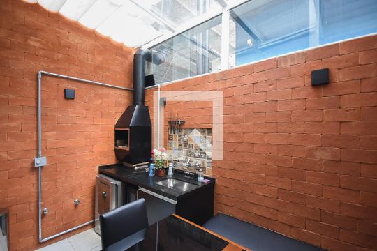 Espaço Gourmet de casa de condomínio à venda com 2 quartos, 130m² em Real Parque, São Paulo