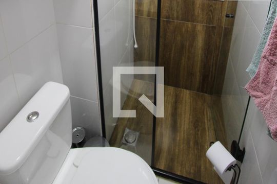 Banheiro de apartamento à venda com 1 quarto, 32m² em Vila Dom Pedro Ii, São Paulo