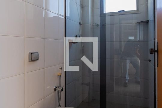 Banheiro da Suíte 2 de apartamento à venda com 4 quartos, 173m² em Pedro II, Belo Horizonte