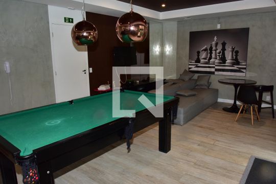Sala de Jogos de apartamento à venda com 1 quarto, 34m² em Jardim Taquaral, São Paulo