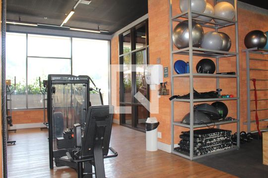 Área comum - Academia de apartamento à venda com 3 quartos, 99m² em Botafogo, Rio de Janeiro