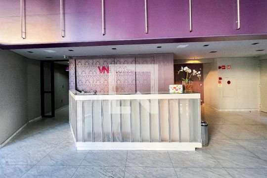Hall de kitnet/studio para alugar com 1 quarto, 43m² em Vila Olímpia, São Paulo