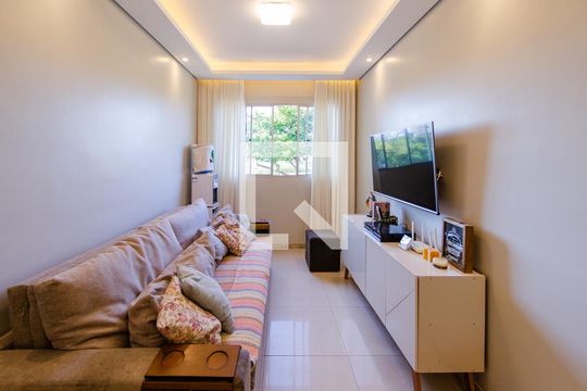 Sala de apartamento à venda com 3 quartos, 80m² em Calafate, Belo Horizonte