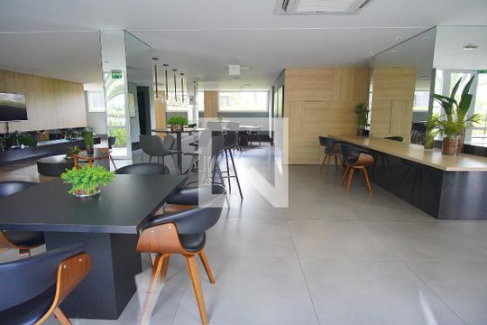 Área comum - Salão de festas de apartamento à venda com 3 quartos, 81m² em São Sebastião, Porto Alegre