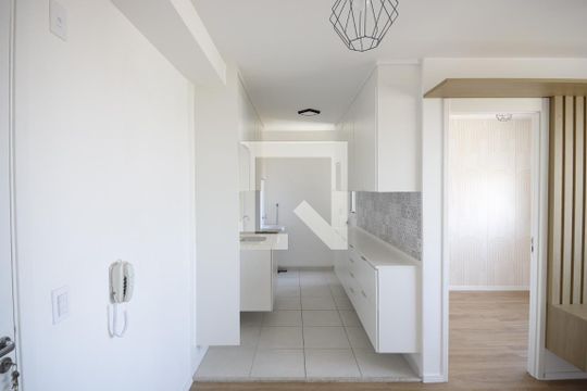 Cozinha de apartamento à venda com 2 quartos, 37m² em Liberdade, São Paulo