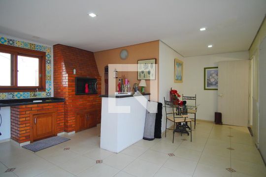 Sala _Cozinha  de apartamento à venda com 1 quarto, 70m² em Jardim Itu, Porto Alegre