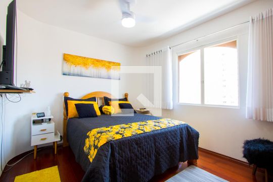 Quarto 1 - Suíte de apartamento à venda com 4 quartos, 150m² em Centro, Santo André
