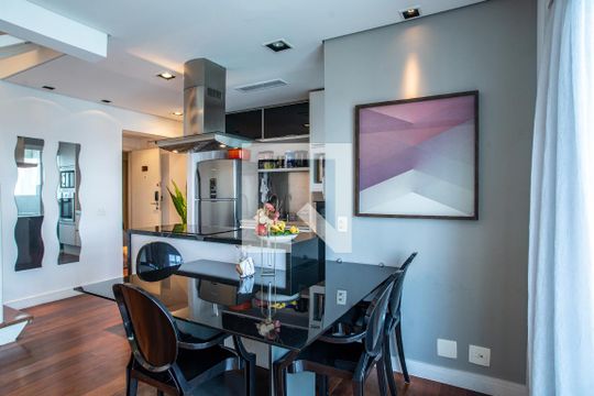 Sala de apartamento à venda com 1 quarto, 77m² em Cerqueira César, São Paulo