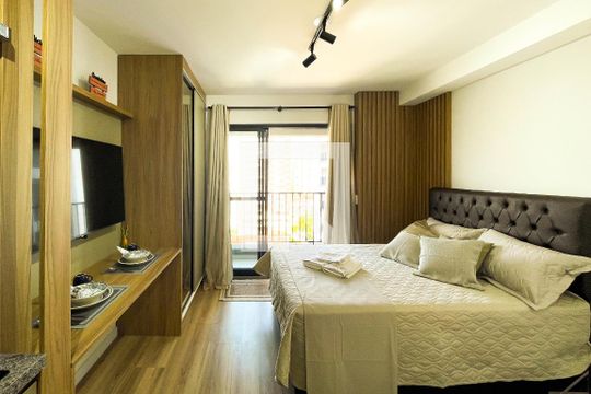Studio de kitnet/studio para alugar com 1 quarto, 24m² em Pinheiros, São Paulo