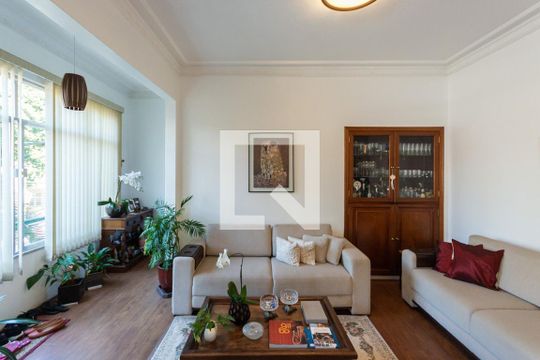 Sala de apartamento à venda com 3 quartos, 102m² em Tijuca, Rio de Janeiro