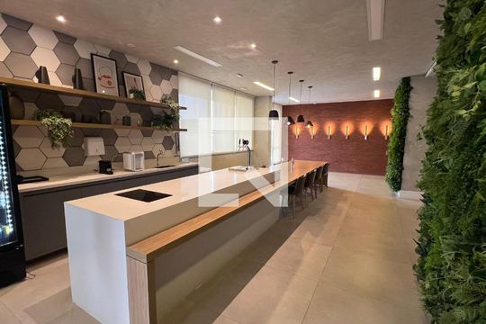 Área comum de kitnet/studio à venda com 1 quarto, 31m² em Pinheiros, São Paulo