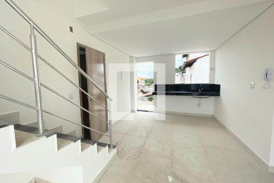 Sala de apartamento à venda com 3 quartos, 86m² em Santa Branca, Belo Horizonte