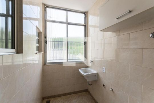 Área de Serviço de apartamento para alugar com 1 quarto, 52m² em Vila Isabel, Rio de Janeiro