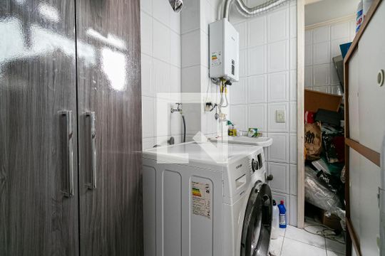 Área de Serviço de apartamento à venda com 3 quartos, 94m² em Vila Gomes Cardim, São Paulo