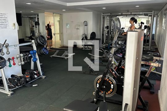 Área comum - Academia de apartamento para alugar com 2 quartos, 65m² em Setor Bueno, Goiânia