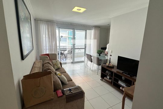 Sala de apartamento para alugar com 2 quartos, 65m² em Setor Bueno, Goiânia