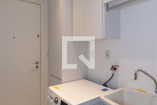 Área de Serviço de apartamento para alugar com 1 quarto, 75m² em Itaim Bibi, São Paulo