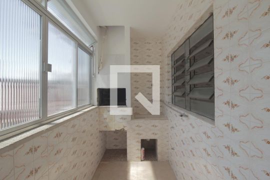 Área de Serviço de apartamento à venda com 3 quartos, 80m² em Rio Branco, Canoas