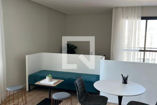 Área comum - Coworking de apartamento à venda com 1 quarto, 31m² em Perdizes, São Paulo