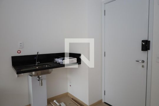 Cozinha de apartamento à venda com 1 quarto, 31m² em Perdizes, São Paulo