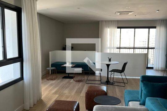 Área comum - Coworking de apartamento à venda com 1 quarto, 31m² em Perdizes, São Paulo