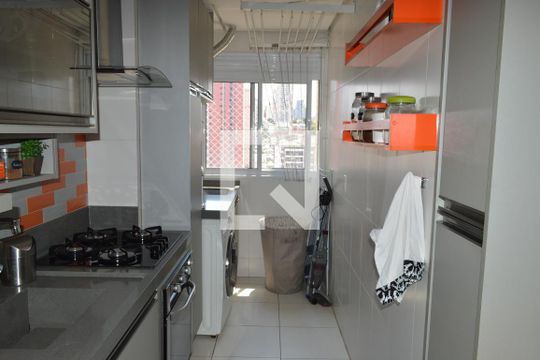 Cozinha de apartamento à venda com 2 quartos, 69m² em Ipiranga, São Paulo