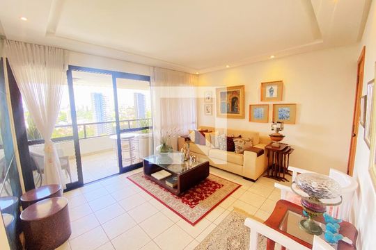 Sala de apartamento para alugar com 3 quartos, 106m² em Horto Florestal, Salvador