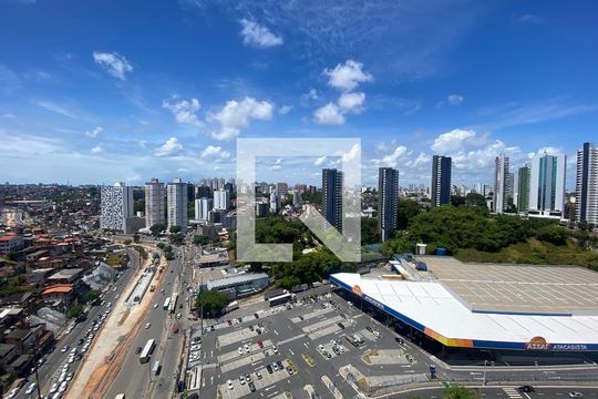 Vista do Quarto 1 de apartamento para alugar com 3 quartos, 106m² em Horto Florestal, Salvador