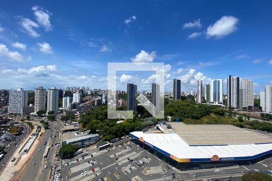 Vista da Varanda de apartamento para alugar com 3 quartos, 106m² em Horto Florestal, Salvador
