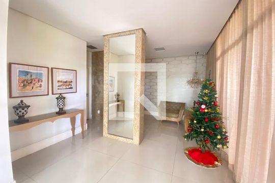 Hall de entrada de apartamento para alugar com 3 quartos, 106m² em Horto Florestal, Salvador