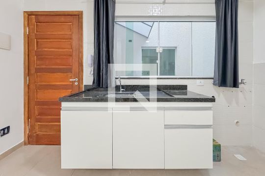 Cozinha de apartamento à venda com 1 quarto, 34m² em Vila São José, São Paulo