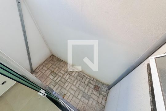Varanda do Quarto de apartamento à venda com 1 quarto, 34m² em Vila São José, São Paulo
