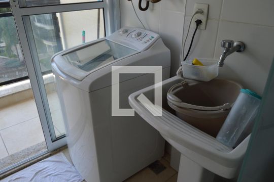 Área de serviço de apartamento à venda com 2 quartos, 70m² em Jacarepaguá, Rio de Janeiro