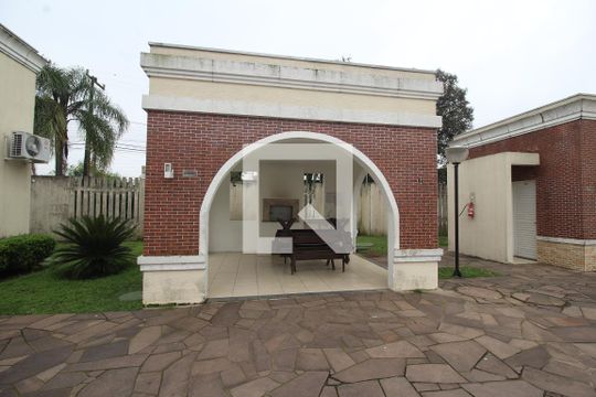 Área comum - Churrasqueira de apartamento à venda com 3 quartos, 60m² em Mato Grande, Canoas
