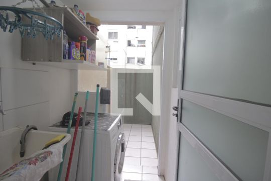 Área de Serviço de apartamento à venda com 3 quartos, 60m² em Mato Grande, Canoas