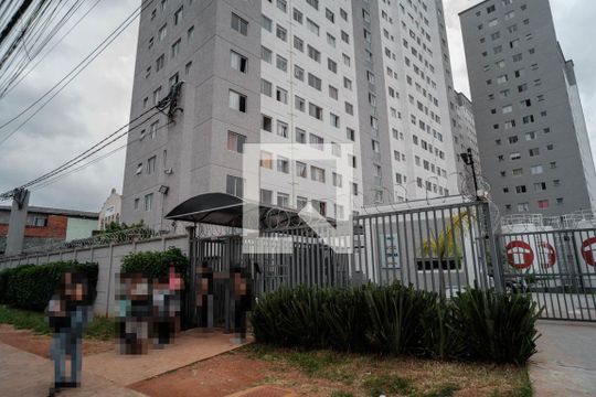 Fachada do bloco de apartamento à venda com 2 quartos, 42m² em Jardim Belém, São Paulo