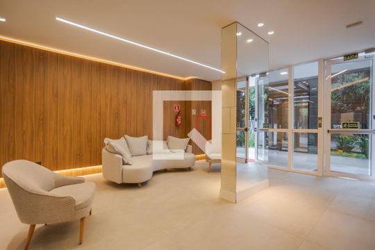 Hall de Entrada de apartamento à venda com 3 quartos, 112m² em Auxiliadora, Porto Alegre