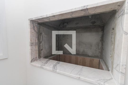 Cozinha e Área de Serviço de apartamento à venda com 3 quartos, 112m² em Auxiliadora, Porto Alegre