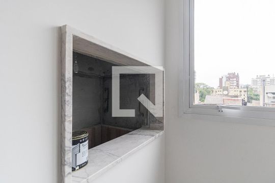 Cozinha e Área de Serviço de apartamento à venda com 3 quartos, 112m² em Auxiliadora, Porto Alegre