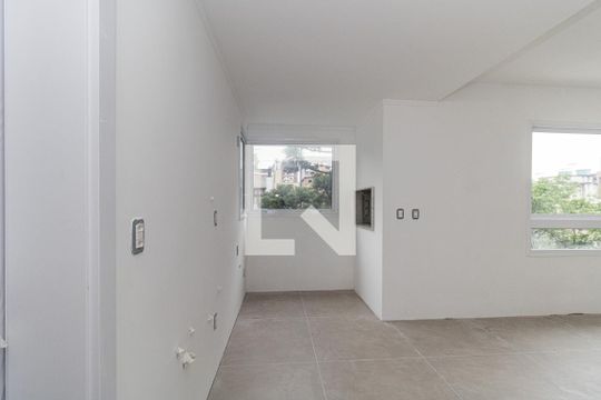 Cozinha e Área de Serviço de apartamento à venda com 3 quartos, 112m² em Auxiliadora, Porto Alegre